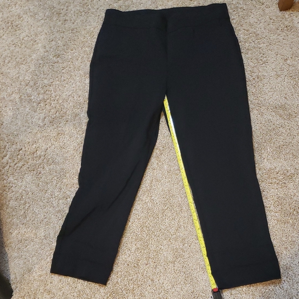 Chico's Sleek Black Trousers